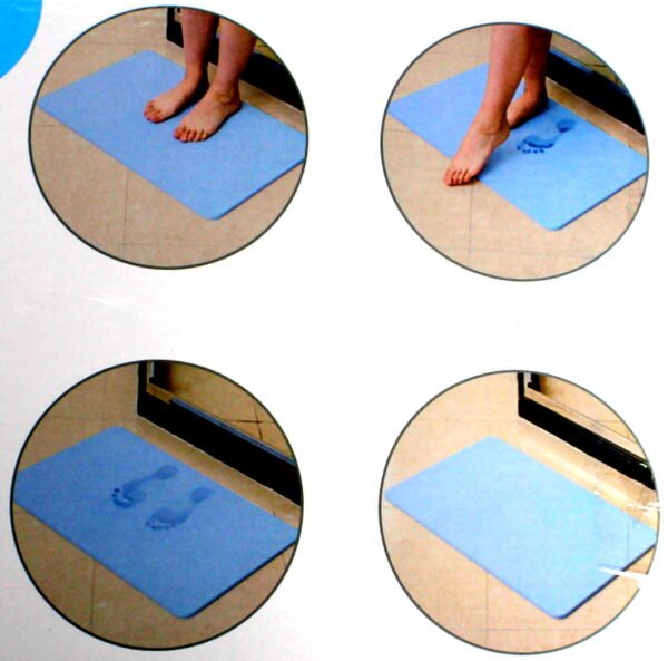 Super Absorbent Bath Drying Mat - 60x39cm - Image 3