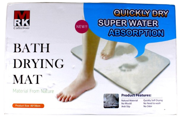 Super Absorbent Bath Drying Mat - 60x39cm