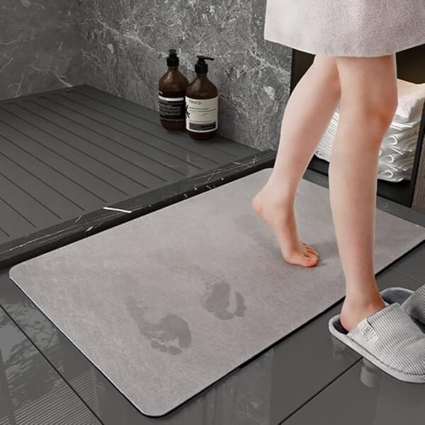 Super Absorbent Bath Drying Mat - 60x39cm - Image 4