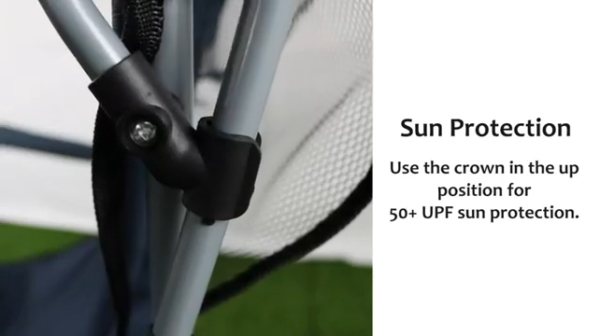 Sun Protection Folding Chair - Image 4