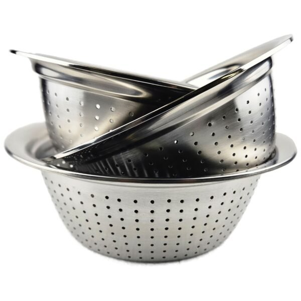 STAINLESS STEEL DRAIN BASIN 3 PC SET
