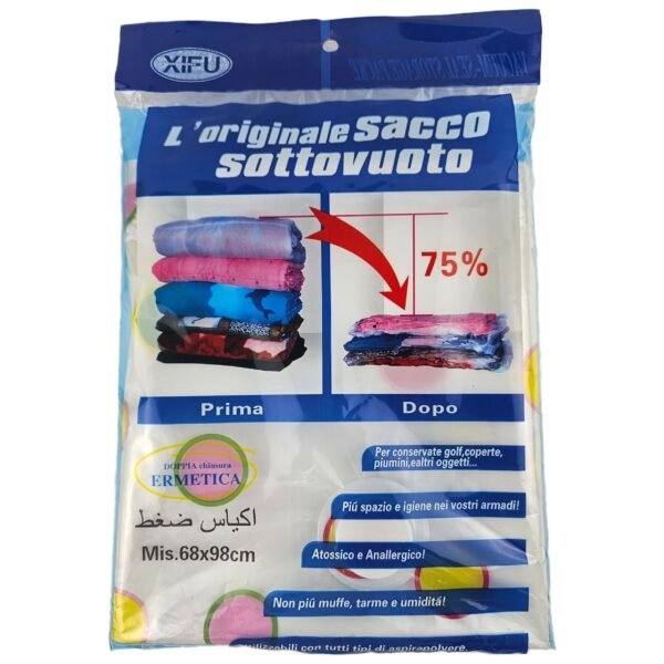 VACUUM SEAL BAG ( 68X98CM) FOR STORAGE