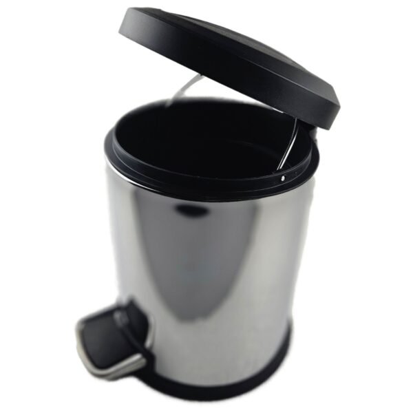 STAINLES STEEL STEP BIN 5 LITRE - Image 3