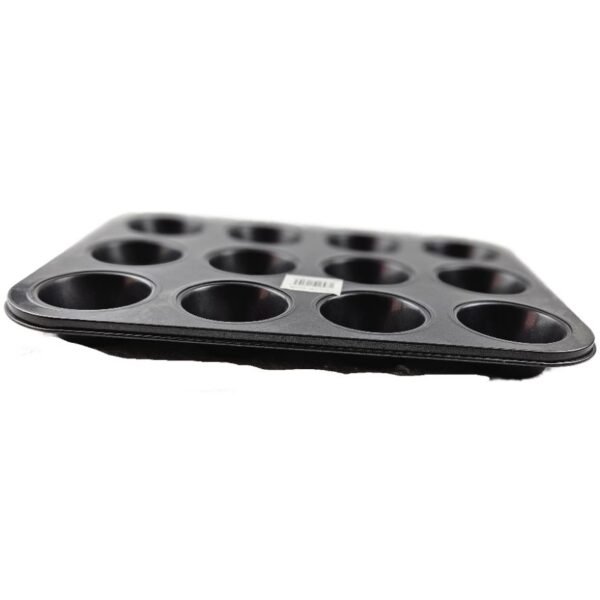 Carbon Steel Cupcake Baking Tray 12 Cups - Image 2