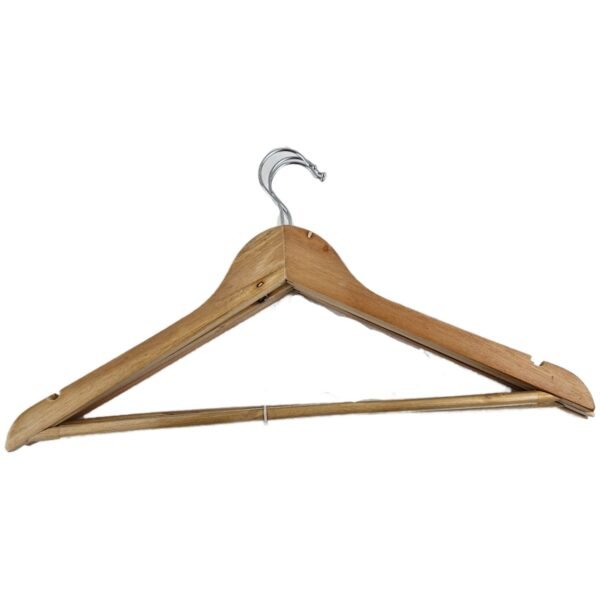 WOODEN CLOTH HANGER 3PC