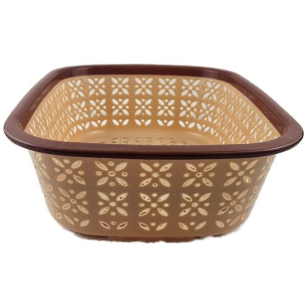 FRUIT-VEGES CORNER PLASTIC BASKET 35X25CM - Image 2