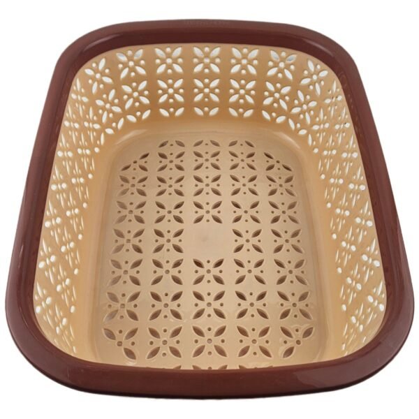 FRUIT-VEGES CORNER PLASTIC BASKET 35X25CM - Image 3